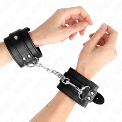 appui-poignet simple noir ajustable 20-23 cm x 5,5 cm