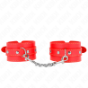 appareils-poignets fins rouge ajustables 21-33 cm