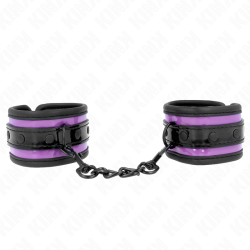 appui-poignets en néoprène violet clair ajustable 21-28 cm x 5 cm