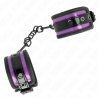 appui-poignets en néoprène violet clair ajustable 21-28 cm x 5 cm