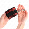 retenues poignets scandal rouge-noir