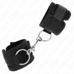 appui-poignets noir ajustable 18-35 cm x 6 cm