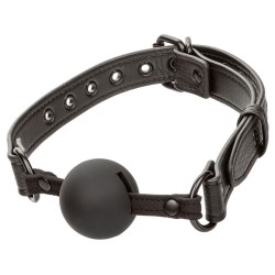nocturnal bâillon à boule en silicone noir
