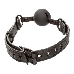 nocturnal bâillon à boule en silicone noir