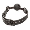 nocturnal bâillon à boule en silicone noir
