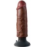 bite vibrante marron 15,24 cm