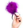 duster marabou rose violet
