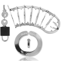cage  pénis avec serrure de sécurité 14 cm