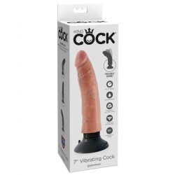 gode vibrateur 17.78 cm naturel