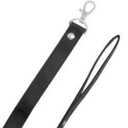 collier de posture avec chaîne en cuir