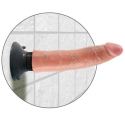 gode vibrateur 17.78 cm naturel