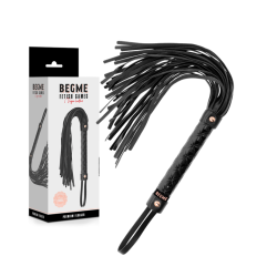 black edition flogger en cuir vegan