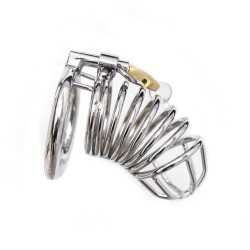 cage de chasteté en métal taille s