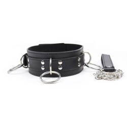collier de soumission avec 3 anneaux