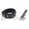 collier de soumission avec 3 anneaux