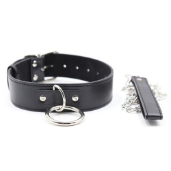 collier de soumission avec laisse
