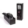 menottes de bondage noires collection bdsm