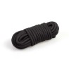 corde de bondage noire  collection bdsm