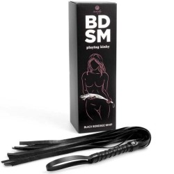 fouet de bondage noir  collection bdsm