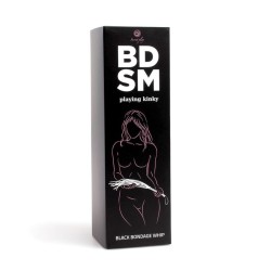 fouet de bondage noir  collection bdsm