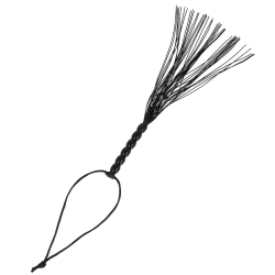 ohmama fetish manche en silicone côtelé flogger 22 cm