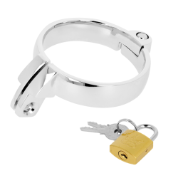 cage de chasteté en métal ohmama fetish pour pénis