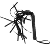 fetish flogger en cuir végétalien