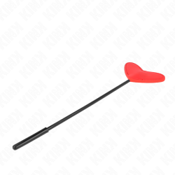 palette en forme de coeur rouge 33 x 10 cm