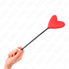 palette en forme de coeur rouge 33 x 10 cm