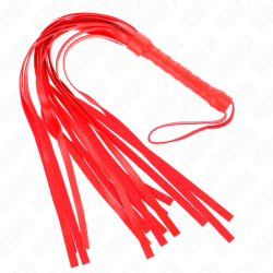 fouet simple rouge 45 cm
