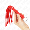 mini fouet simple rouge 28 cm