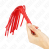 mini fouet simple rouge 28 cm