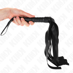 fouet à queue large noir 48,5 cm