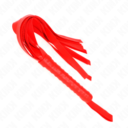 fouet à queue large rouge 48,5 cm