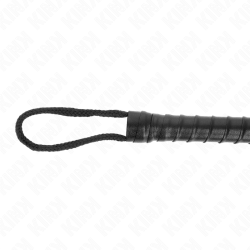 fouet corde noire 56 cm