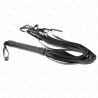 fouet negro manche court long queue 70 cm
