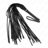 fouet pvc souple noir 70 cm