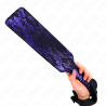 palette en cuir design scandale 37 x 7 cm