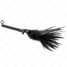 plumes de chatouilles de poulet ludiques 35 cm