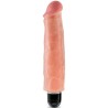 vibrateur rigide réaliste 17.8 cm naturel