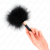 plumes chacoules en métal doré noir 18 cm