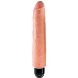 vibrateur rigide réaliste 25.4 cm naturel