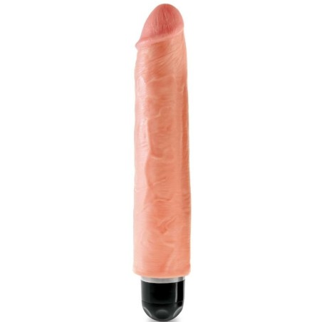 vibrateur rigide réaliste 25.4 cm naturel
