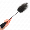 plumes d'autruche pour tickle avec palette dentelle 56 cm