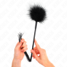 fouet en silicone avec plumes pour chatouiller 47 cm