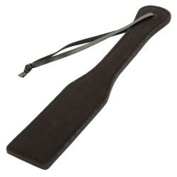 nocturnal paddle en cuir noir