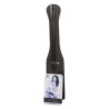 nocturnal paddle en cuir noir