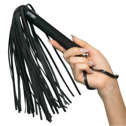 nocturnal flogger cuir noir