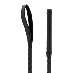 fouet bdsm fetish noir 70 cm