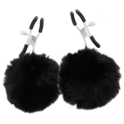 pinces à tétons avec pom poms 1